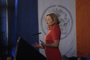 Council Speaker Melissa Mark-Viverito at her State of the City address. (Photo: William Alatriste/NYC Council as reported in the New York Observer)